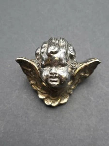 Vintage David Varsano Israel Sterling Silver Electroform Angel Brooch Pin - Picture 1 of 4