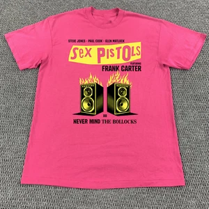 FRANK CARTER & SEX PISTOLS Never Mind The Bollocks 2025 Pink All Size Shirt BB57 - Bild 1 von 3
