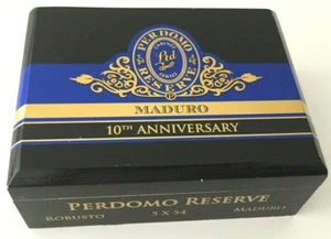 ZIGARREN - BOX Sammlerstück: PERDOMO RESERVE MADURO 10th ANNIVERSARY leer - Bild 1 von 6