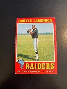 1971 TOPPS FOOTBALL #70 DARYLE LAMONICA!! $1 SHIPPING!! - Picture 1 of 2