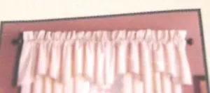 Style Selections Window Valance Color Linen Off White Aspen Twill NIP 60 X 15h - Picture 1 of 2