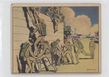 1941 Gum Inc Uncle Sam R157 Marine Wall Scaling at Marine Recruit Depot #26 7ut