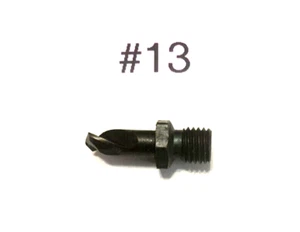 Broca roscada 1/4-28 herramientas para aviones #13 nueva hecha en EE. UU. corta - Imagen 1 de 3