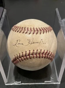 Ken Hamlin Single signierter Baseball selten Vintage Senatoren - Bild 1 von 5
