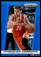 2013-14 Panini Prizm Prizms Blue #134 Chandler Parsons 
