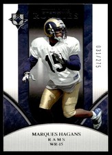 2006 Upper Deck Ultimate Collection Marques Hagans Rookie /275 #339