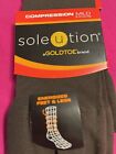 Gold Toe 2 pairs  Compression Knee High size M Brown  Unisex