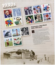 Stati Uniti/United States 1998 celebriamo il 20 secolo 4 serie mnh