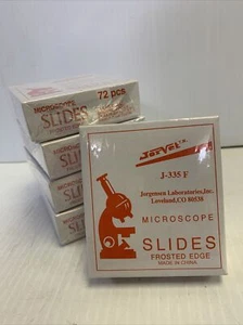 Jorgensen J-335 F Frosted Edge Microscope Slides 72/bx (360ct) - Picture 1 of 1