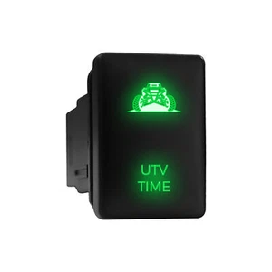 UTV TIME - LED Push Button Replacement for TOYOTA (1.28 x 0.87 in) Green - Picture 1 of 3