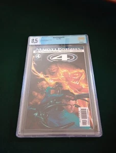 Marvel Knights 4 #1 CBCS 8,5 en estado bastante bueno+ Marvel Comics 2004 Fantastic Four páginas blancas - Imagen 1 de 7