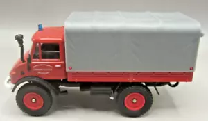 Solido Pompiers I, replica Mercedes Unimog 416 in metallo pressofuso, nuovo con scatola - Foto 1 di 8