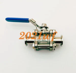 1 Stück 304 Edelstahl Handkugelhahn KF 16 25 40 50 Hochvakuum Kugelhahn - Bild 1 von 6