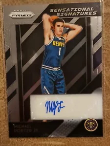 2018 Michael Porter Jr. Prizm Sensational Signatures - Picture 1 of 2