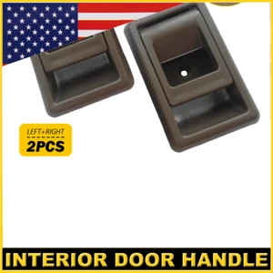 Door Inner Handle Indoor Left for Right 1995-2000 Toyota Tacoma Brown Interior A - Picture 1 of 15