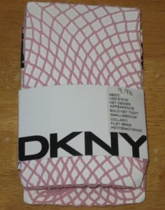 Nuevas Medias DKNY OB372 Red Negrita Rejilla Talla Pequeña/Mediana Sorbete Rosa LINDAS - Imagen 1 de 2