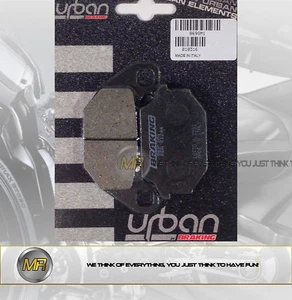 PER KYMCO LIKE 125 2009 COPPIA PASTIGLIE FRENO ANTERIORI BRAKING SEMI METALLICHE - Picture 1 of 1