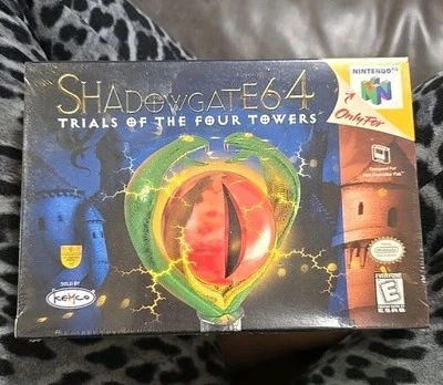 Shadowgate 64: Trials of the Four Towers (N64, 1999) FACTORY SEALED AUTHENTIC! - Image 1 of 3