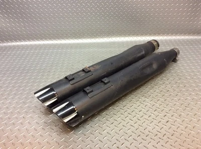 17-24 Harley Davidson Touring Electra Python Exhaust Mufflers Muffler - Image 1 of 4