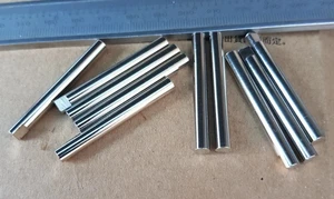 20x steel shaft roll pins round rods bars OD 5mm x 44mm wt half tang - Picture 1 of 4