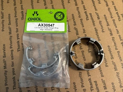 AXIAL 1.9 Internal Wheel Weight Ring 43g/1.5oz(2pcs) AX30547 Set Of 2 - Image 1 of 4