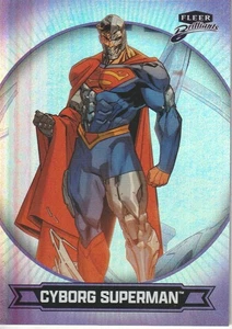 #69 CYBORG SUPERMAN 2025 Fleer DC Brilliants Superman PURPLE - Picture 1 of 2