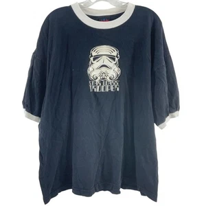 Camiseta Star Wars Vintage Storm Trooper Algodón Negra Para Hombre Talla XL Usada - Imagen 1 de 6