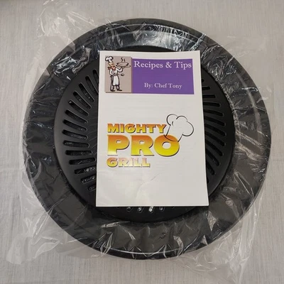 Stovetop Grill Indoor Outdoor Smokeless Pan Mighty Pro Korean BBQ 2 Pieces - Image 1 of 4