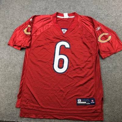 Camiseta deportiva de los Chicago Bears para hombre grande roja alternativa NFL fútbol Reebok Jay Cutler 6 Foto 1 de 4