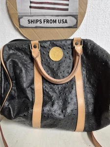 Borsa Le Autruche in vera pelle di struzzo - Foto 1 di 8