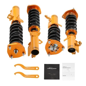 Adjustable Damper Coilover For Toyota Corolla AE92 AE101 AE111 E90 1987–1992 - Picture 1 of 12