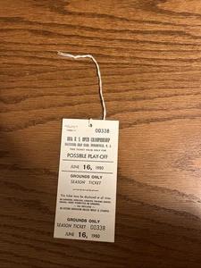 Biglietto 80° US Open Championship Baltusrol Golf Club N.J Jack Nicklaus 4° vittoria - Foto 1 di 2