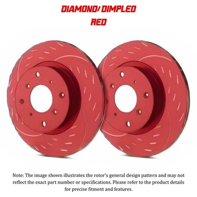 Front Disc Brake Rotor Set for 2011-2013 BMW 535i xDrive - Image 1 of 4