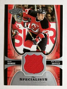 2005-06 Upper Deck Power Play Specialists Jerseys #TSSG Scott Gomez - Picture 1 of 2