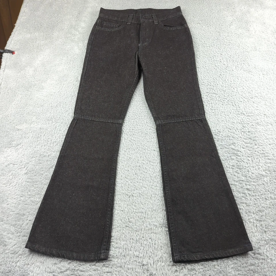 Jeans Polo Vintage Ralph Lauren Niñas 12 Negros Denim Acampanados Y2K Co Cantidad Foto 1 de 4