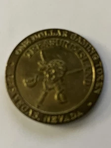 TREASURE ISLAND CASINO Las Vegas, NV One Dollar Gaming Token - Bild 1 von 2