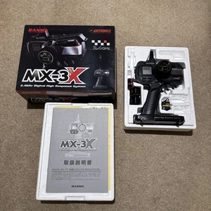 NEW SANWA MX-3X DSSS 2.4GHz Transmitter & RX371 Receiver Set RC 1/10 1/8 RARE  - Picture 1 of 6