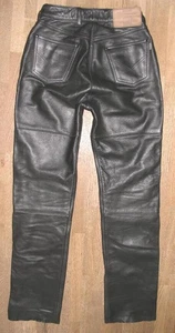 Hein Gericke Speedware Damen- Leather Jeans / Biker Trousers IN Black Size 38 - Picture 1 of 4