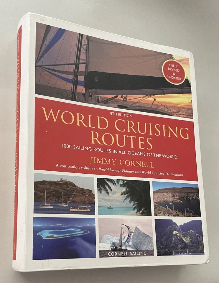 WORLD CRUISING ROUTES: 1000 SAILING ROUTES IN ALL OCEANS Jimmy Cornell Foto 1 de 4