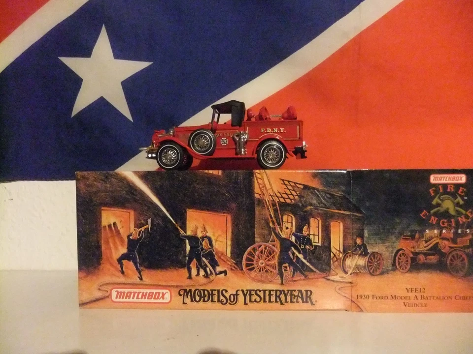 Matchbox 1:43 Ford T Pritsche F.D.N.Y. - Bild 1 von 1