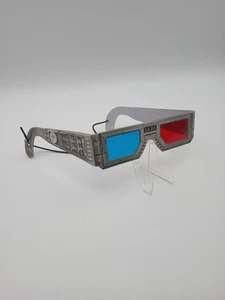 New Old Stock Spy Kinder 3D Film Brille Rot Cyan Vintage - Bild 1 von 7