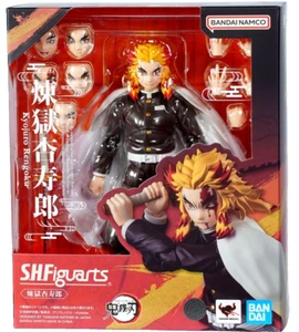 S.H.Figuarts Demon Slayer Kyojuro Rengoku TAMASHII NATIONS Bandai Japan New - Picture 1 of 8