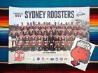 ✺Framed✺ 2017 SYDNEY ROOSTERS NRL Poster & Sticker - 45cm x 32cm x 3cm
