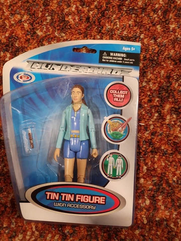 Thunderbirds Movie Tin Tin Action Figure With Accessory Universal Columbia Cover