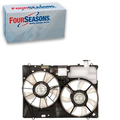 4 Seasons Dual Radiator and Condenser Fan Assembly For 2007-2009 Lexus RX350 - Imagem 1 de 4