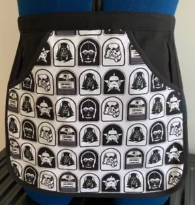 Hand made cotton fabric peg bag apron/utility pouch - Picture 1 of 6