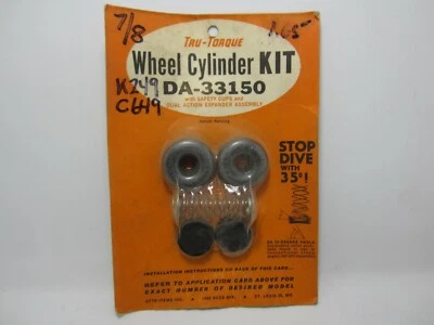 Kit de cilindro de rueda Studebaker 58-69 Buick Special Chevy II Corvair F85 K249 Foto 1 de 2