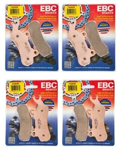 Pastillas de freno delanteras + traseras serie EBC R (4 juegos) CAN AM Maverick X3 (todos los modelos X3) - Imagen 1 de 1