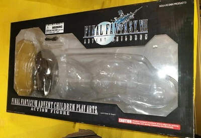 BOX VUOTO FINAL FANTASY VII PLAY ARTS NO CLOUD FIG. NO BIKE ADVENT CHILDREN ENIX - Immagine 1 di 4