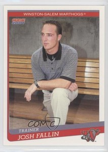 2001 Choice Winston-Salem Warthogs Josh Fallin #19
